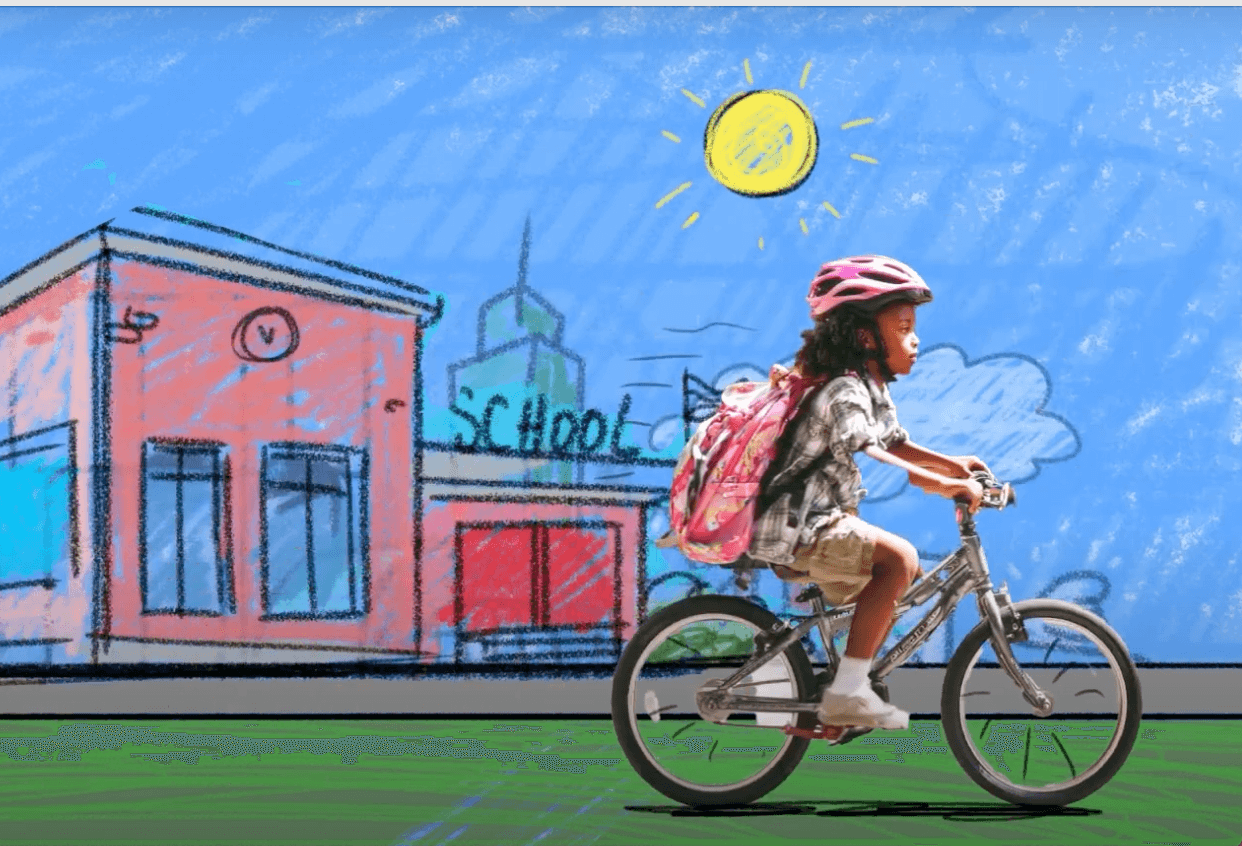 Lekker lopen te fietsen